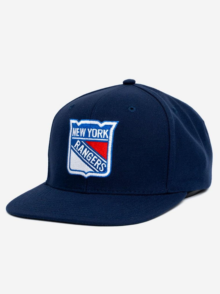 Czapka Z Daszkiem Snapback Granatowa Fanatics New York Rangers Logo