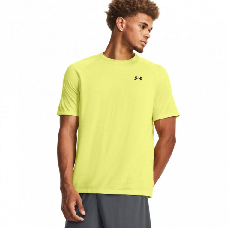 Męska koszulka treningowa Under Armour UA Tiger Tech 2.0 SS - limonka