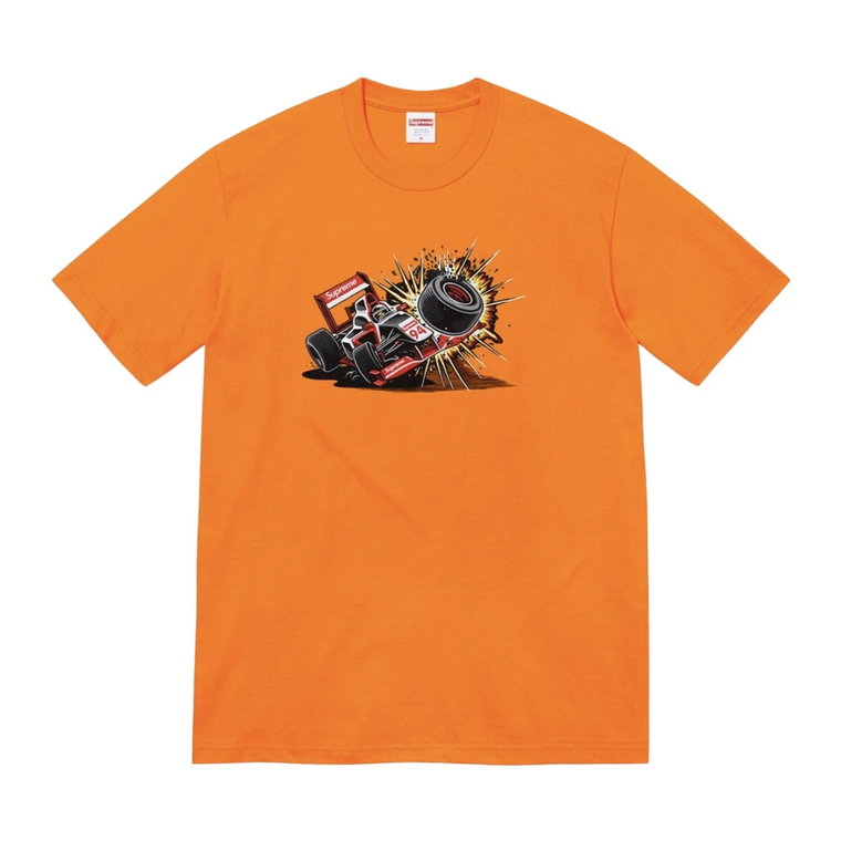 Limitowana Edycja Crash Tee Orange Supreme