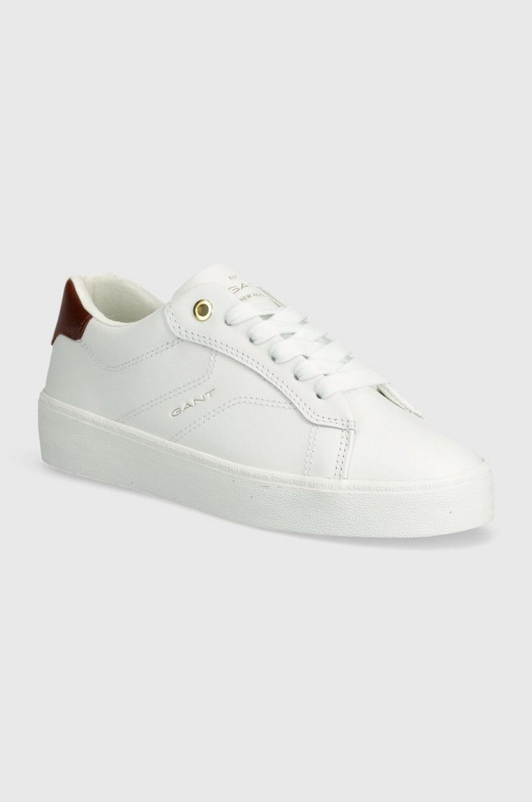 Gant sneakersy skórzane Lagalilly kolor biały 28531698.G245