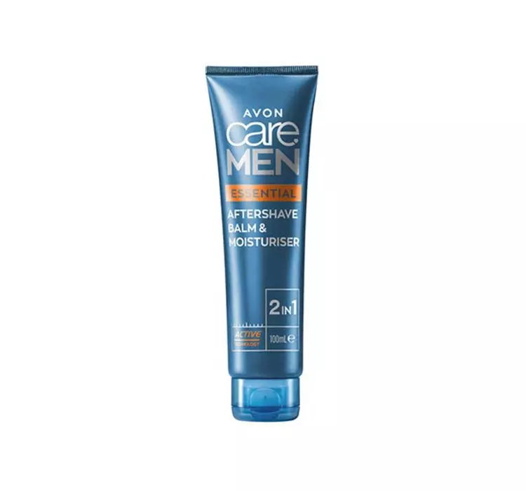 AVON CARE MEN ESSENTIAL AFTERSHAVE BALM & MOISTURISER BALSAM PO GOLENIU DLA MĘŻCZYZN 2W1 100ML