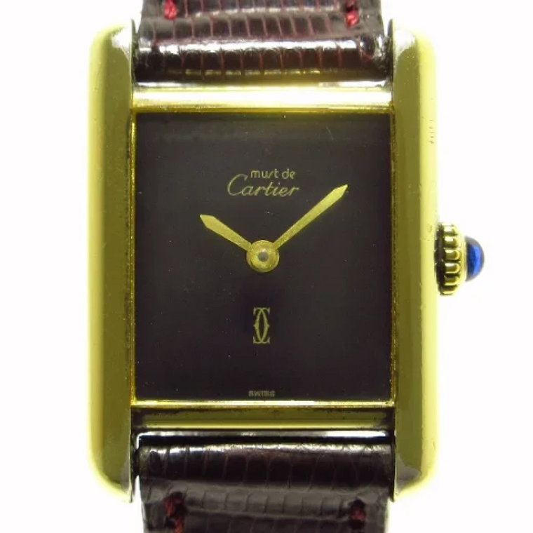 Pre-owned Stainless Steel watches Cartier Vintage