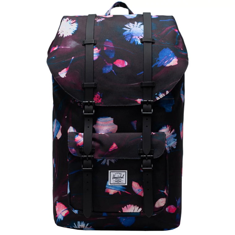 Herschel Little America Backpack 10014-05745, Damskie, Czarne, plecaki, poliester, rozmiar: One size