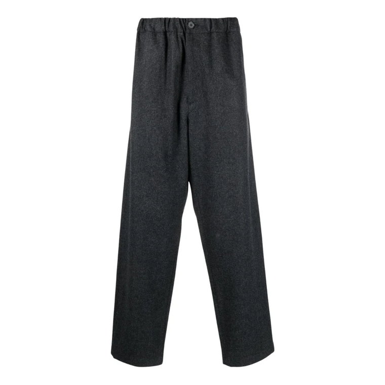 Spodnie Slim-Fit w Kolorze Szarym Jil Sander