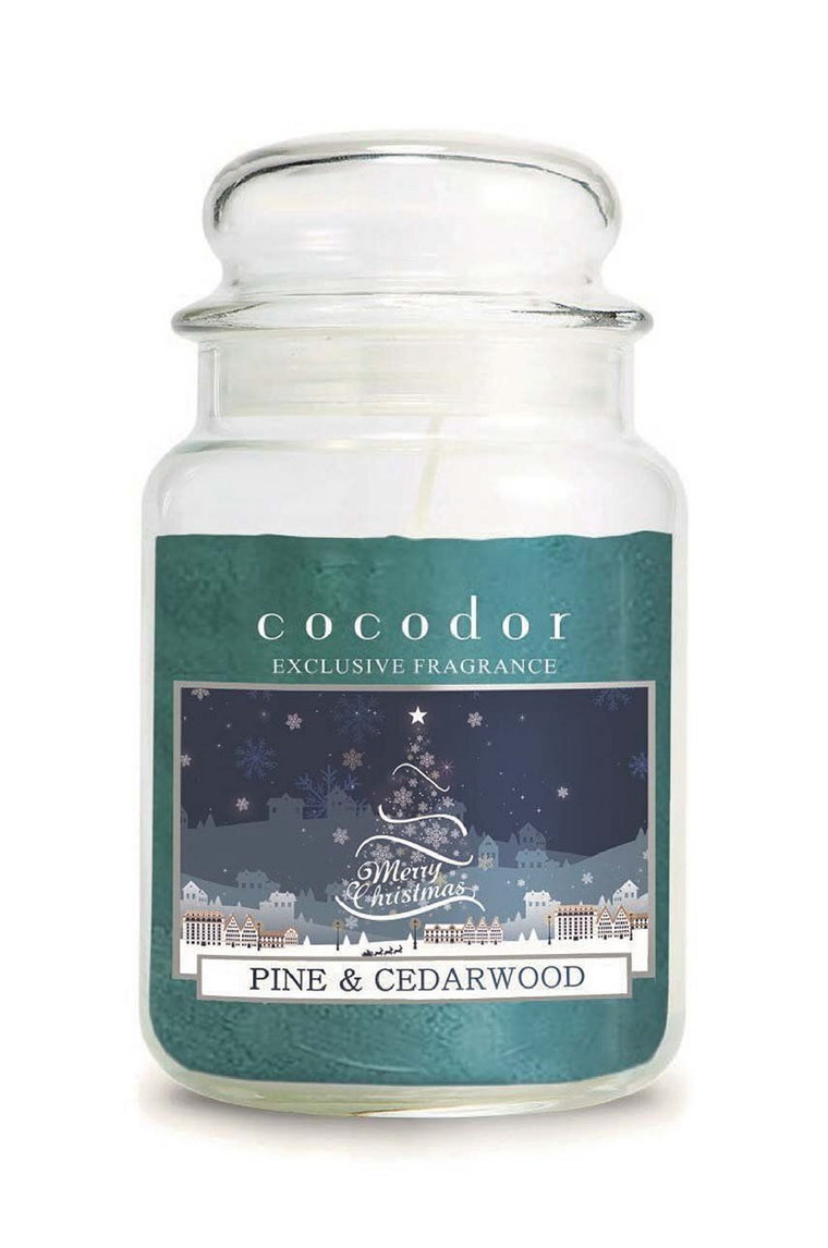 Cocodor świeca zapachowa Christmas Pine & Cedarwood 550 g