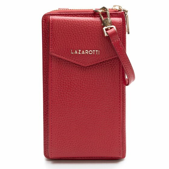 Lazarotti Bologna Leather Etui na telefon komórkowy Skórzany 11 cm red-2