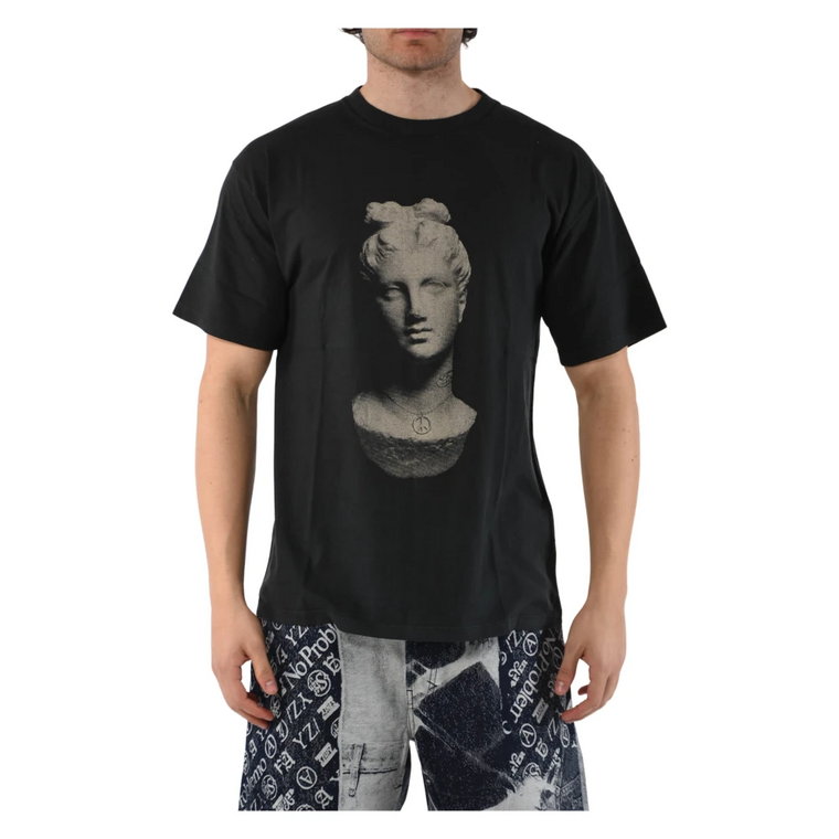 Vintage Statue Print Tee Aries