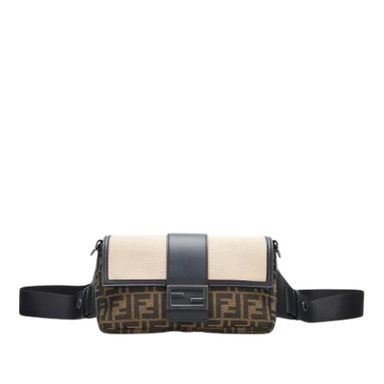 Pre-owned Canvas crossbody-bags Fendi Vintage