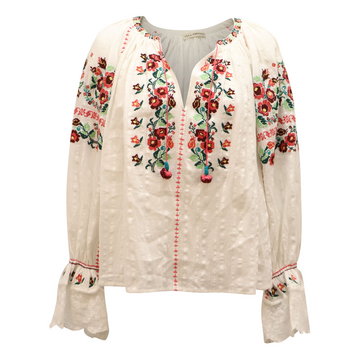 Ulla Johnson Pre-owned, Pre-owned Blouse Biały, female,