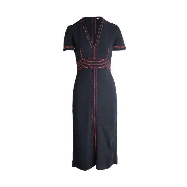 Pre-owned Viscose dresses Burberry Vintage