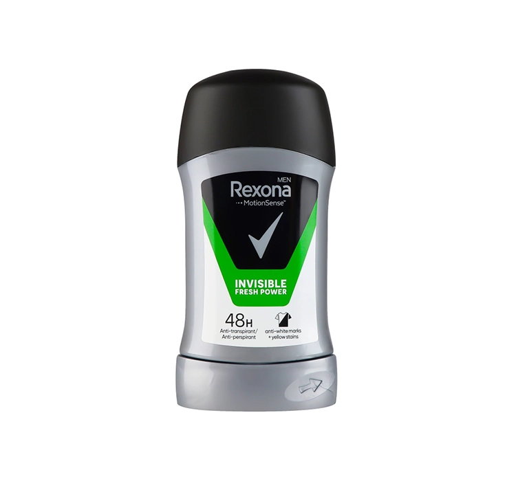 REXONA INVISIBLE FRESH POWER ANTYPERSPIRANT W SZTYFCIE DLA MĘŻCZYZN 50ML