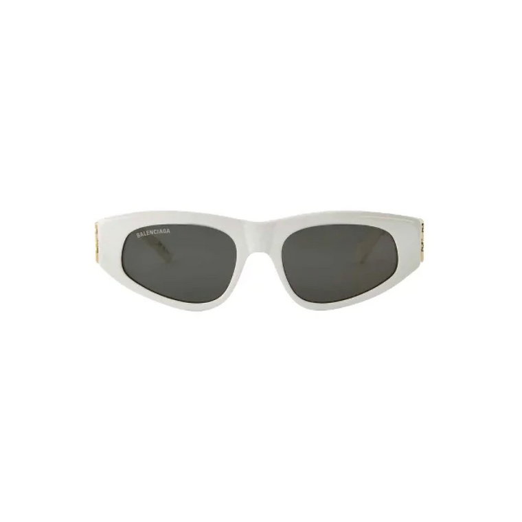 Wielokolorowe Okulary Przeciwsłoneczne w Stylu Kocich Oczu Balenciaga