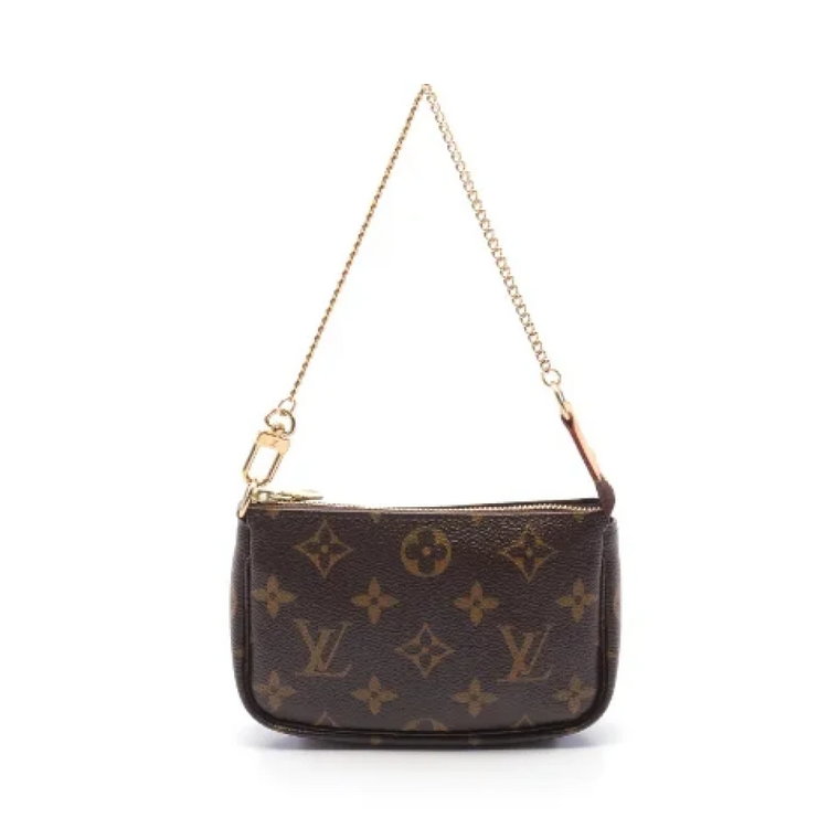 Używana Brązowa Skórzana Torba Louis Vuitton Louis Vuitton Vintage