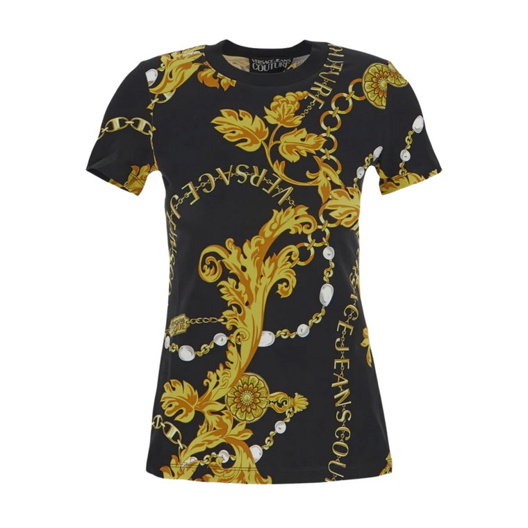 Chain Couture Print T-Shirt Versace Jeans Couture