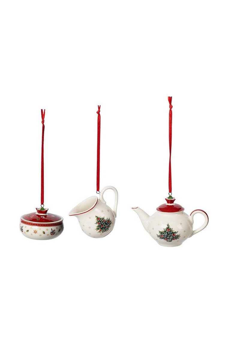 Villeroy & Boch zestaw ozdób świątecznych Toys Delight 3-pack