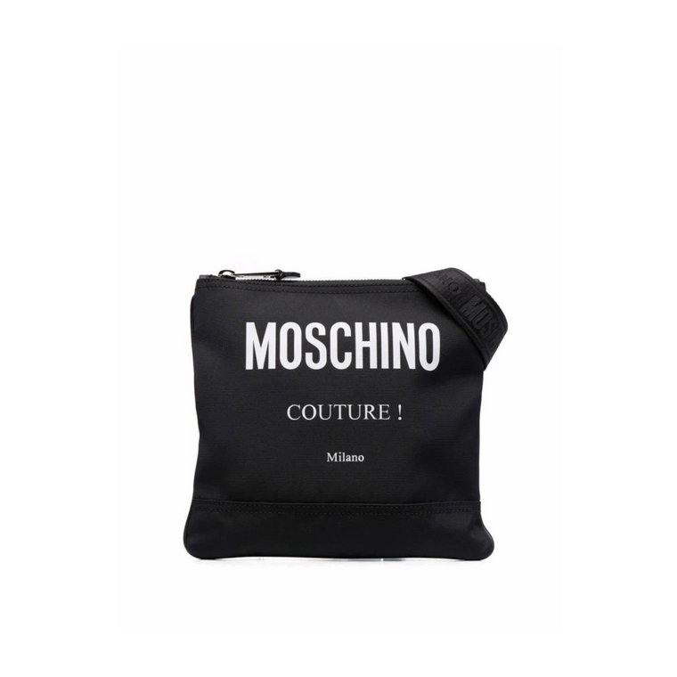 Logo Panelowa Torba Messenger Moschino