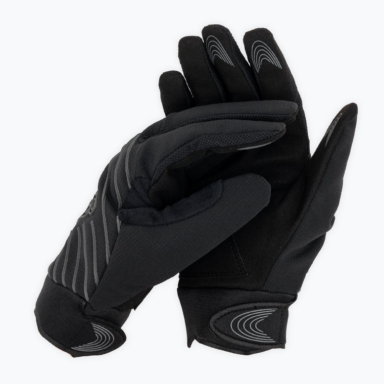 Rękawiczki rowerowe Oakley Drop In MTB Glove 2.0 blackout/uniform grey