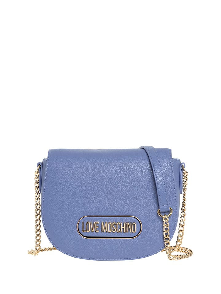 Love Moschino Torebka w kolorze niebieskim - 20,5 x 16 x 6 cm