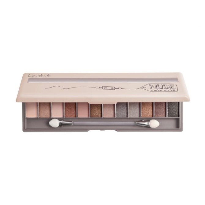 Lovely Nude Make Up Kit paleta cieni do powiek 13g