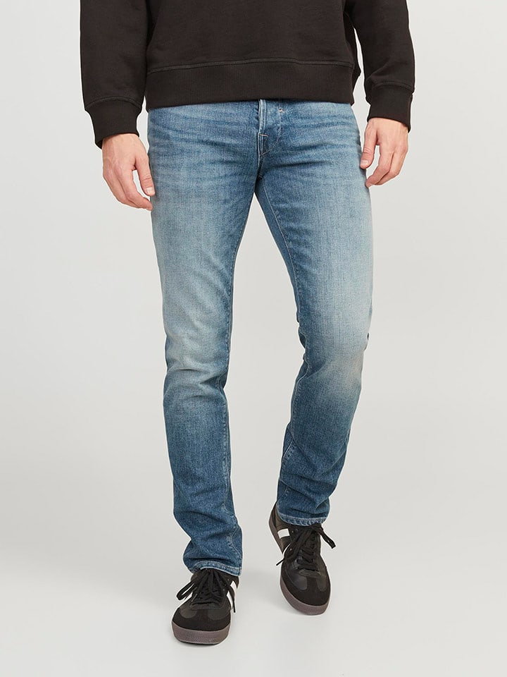 Jack & Jones Dżinsy - Tapered fit - w kolorze niebieskim