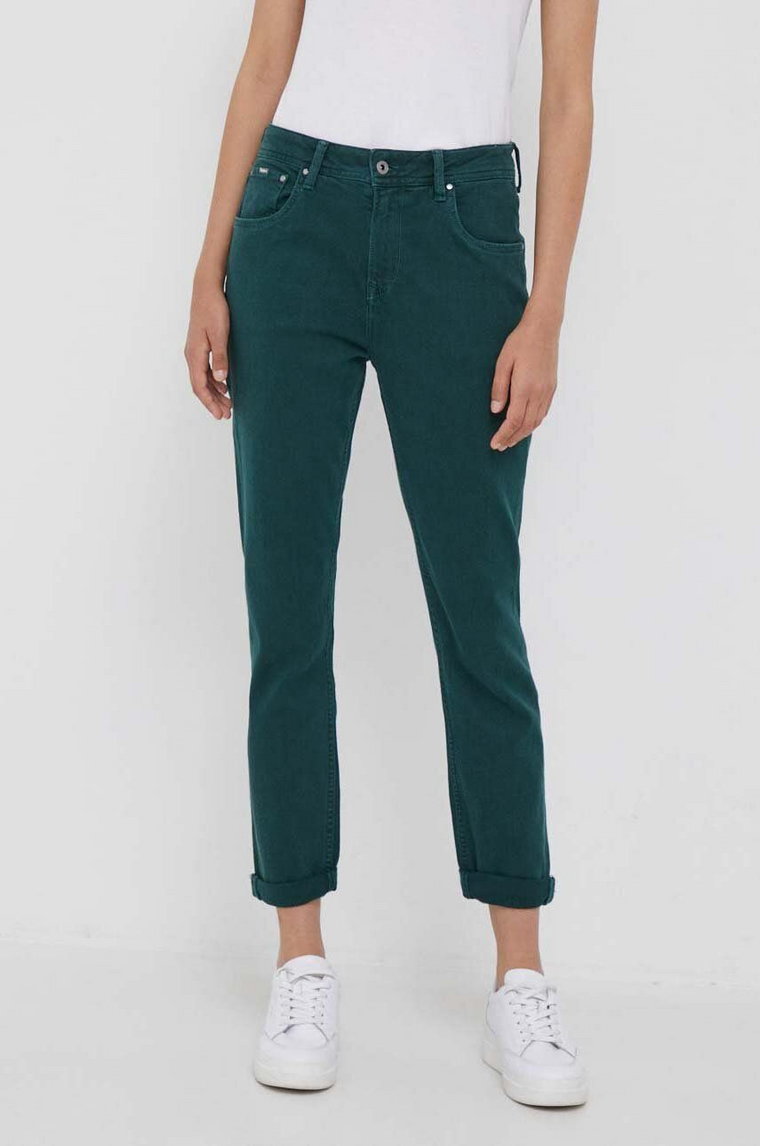 Pepe Jeans jeansy damskie high waist