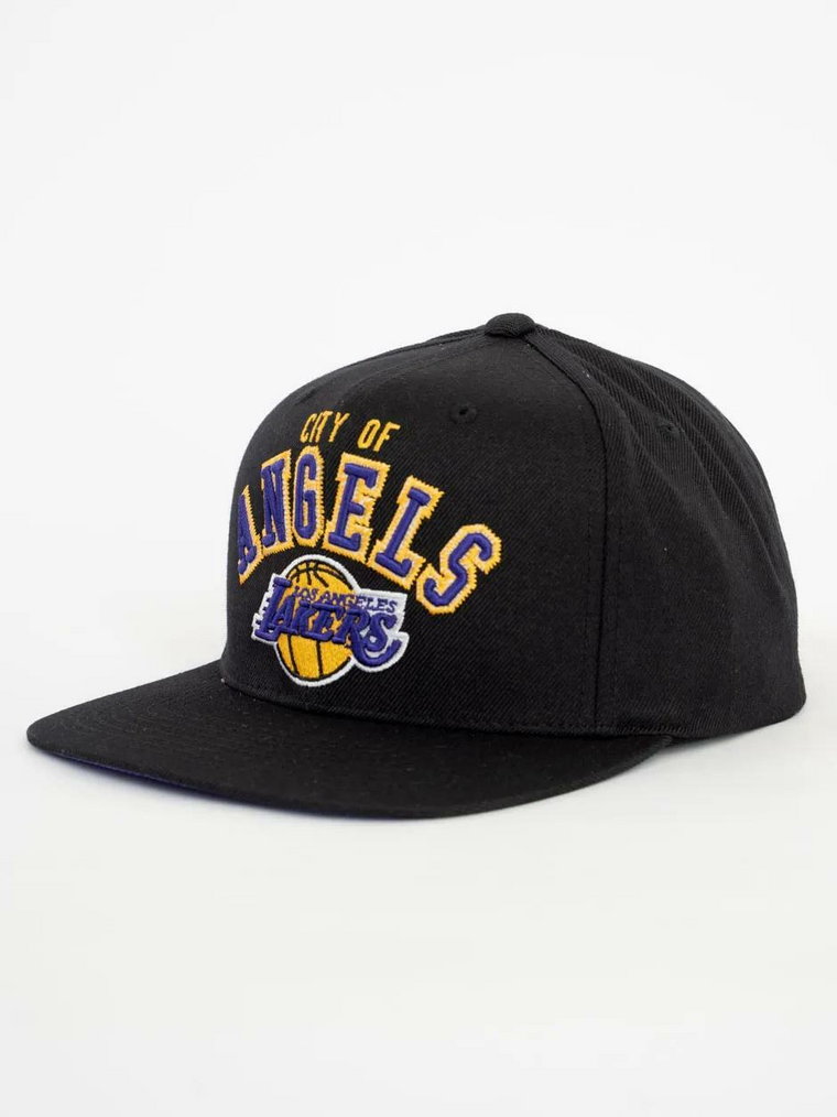 Czapka Snapback Mitchell & Ness Los Angeles Lakers NBA ZZ Czarna