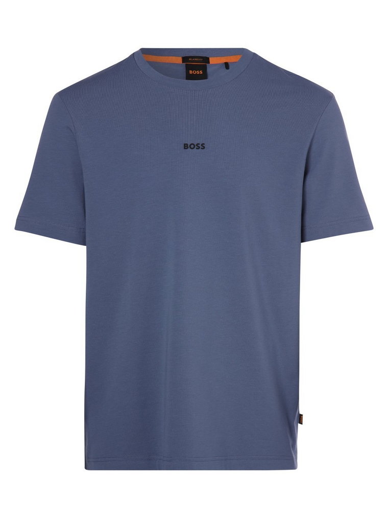 BOSS Orange - T-shirt męski  TChup, niebieski