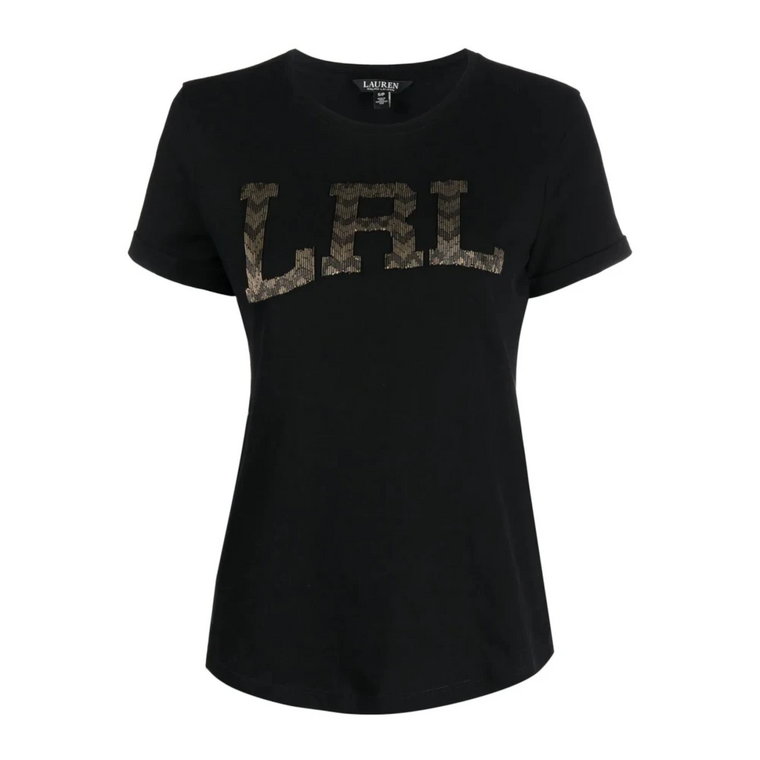 Czarne T-shirty i Pola dla Kobiet Ralph Lauren