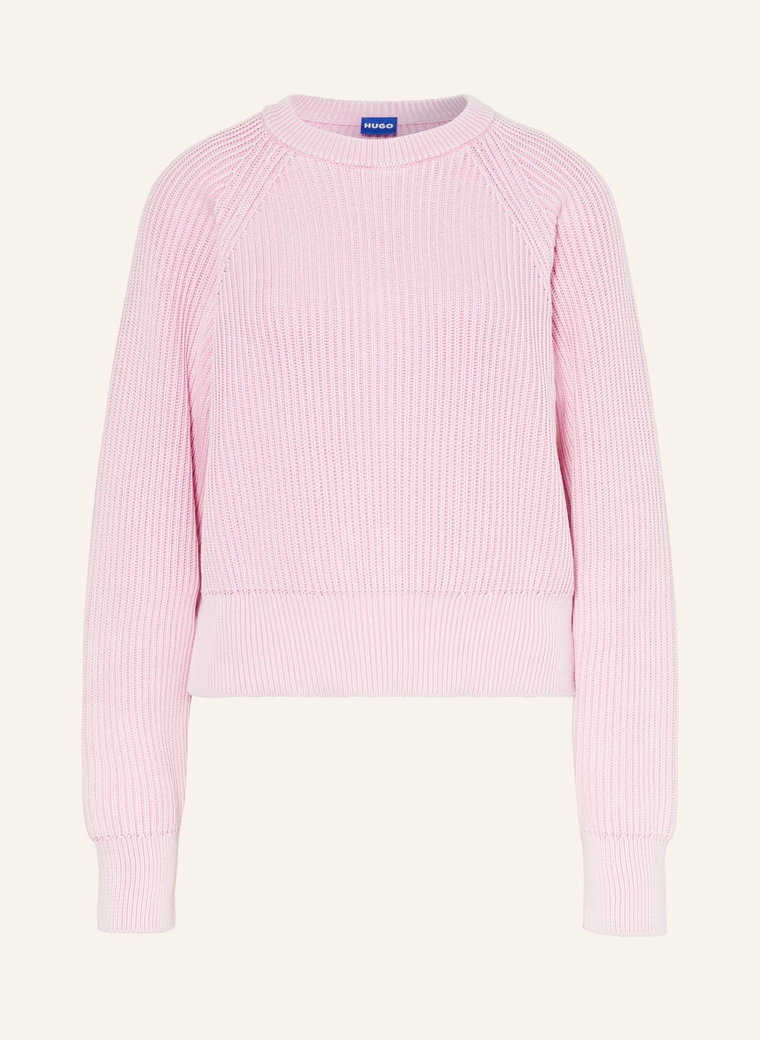 Hugo Blue Sweter Sliper pink