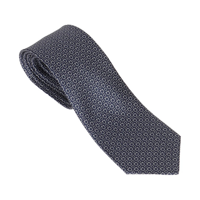 Luksusowe Jedwabne Krawaty Salvatore Ferragamo