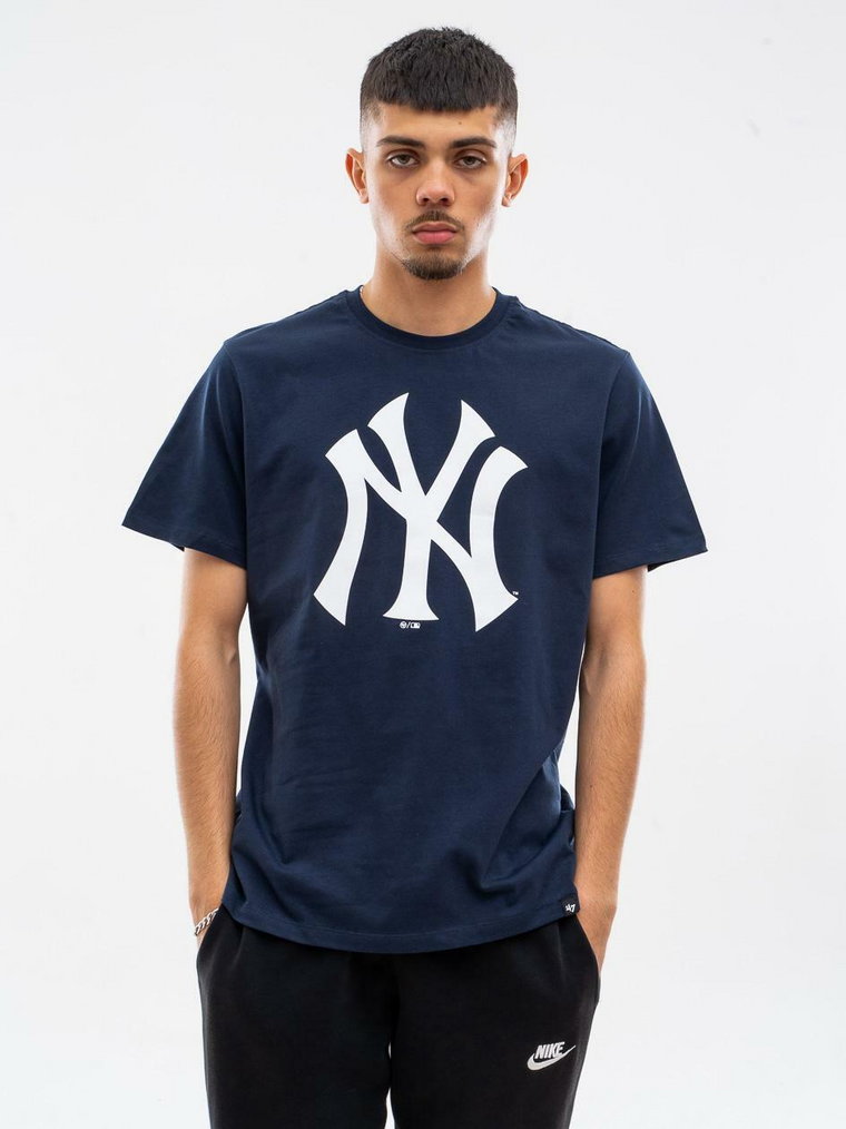 Koszulka Z Krótkim Rękawkiem 47 Brand New York Yankees Imprint Echo Granatowa