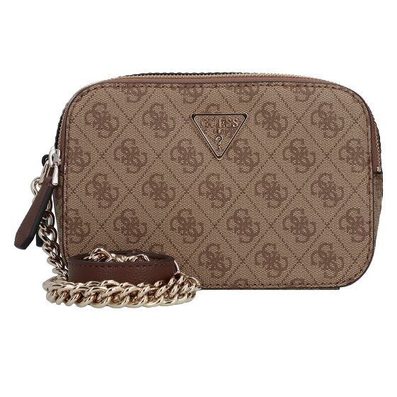 Guess Noelle Torba na ramię 20 cm latte logo-brown