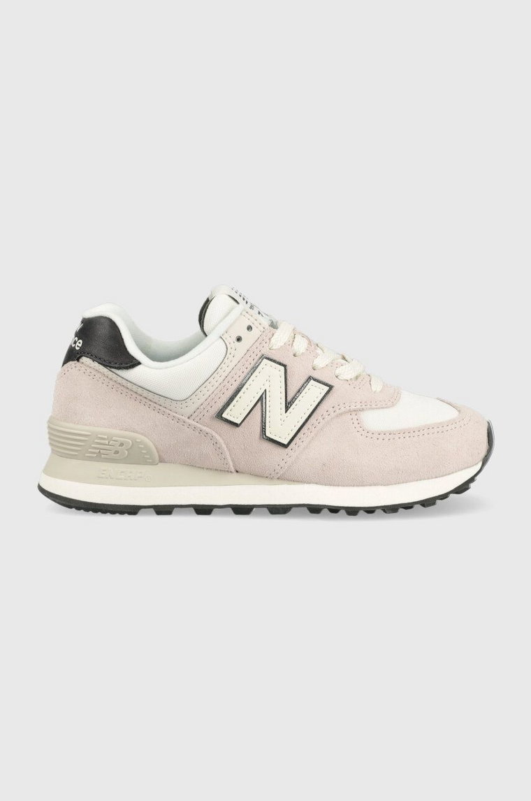 New Balance sneakersy WL574PB kolor różowy WL574PB-4PB