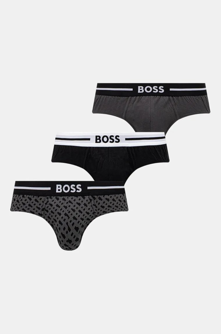 BOSS slipy 3-pack męskie kolor multicolor 50531706