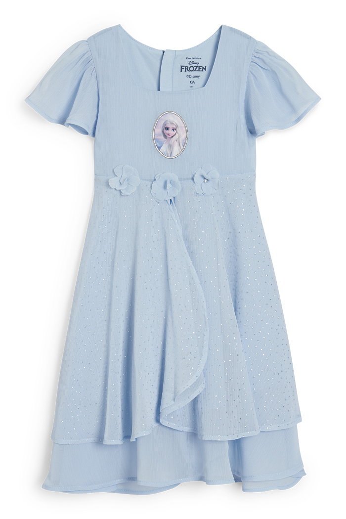 C&A Kraina Lodu-sukienka, Niebieski, Rozmiar: 98
