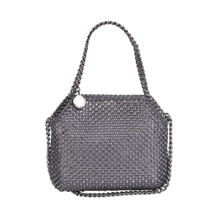 Glamour Crystal-Embellished Leather Bag Stella McCartney