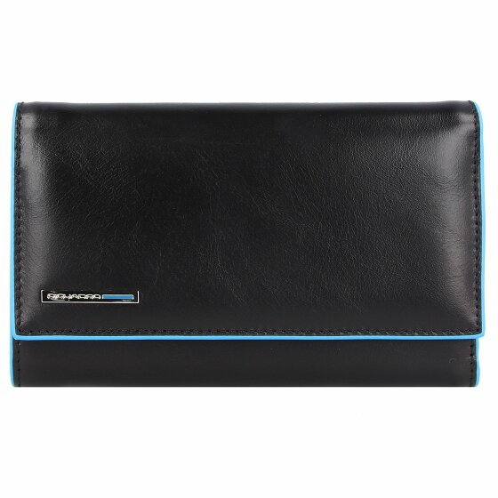 Piquadro Blue Square Wallet RFID Leather 16 cm black