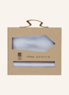 Prince Bowtie Zestaw: Krawat I Poszetka blau