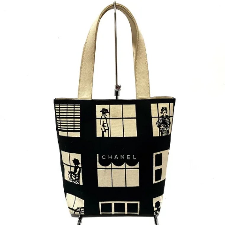 Pre-owned Cotton totes Chanel Vintage