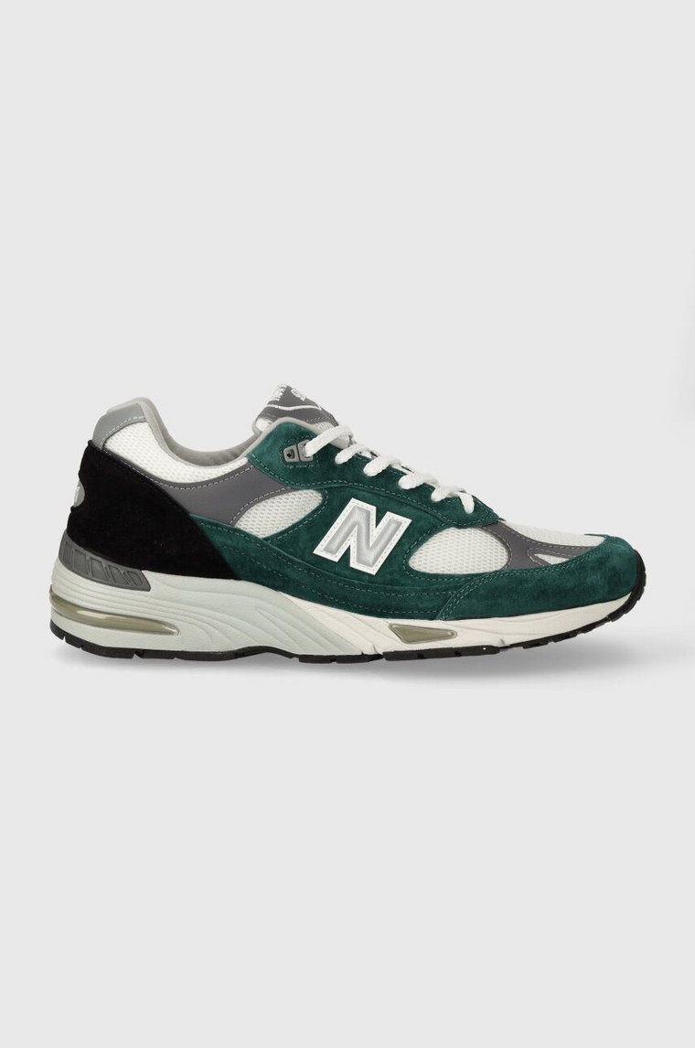 New Balance sneakersy M991TLK Made in UK kolor turkusowy