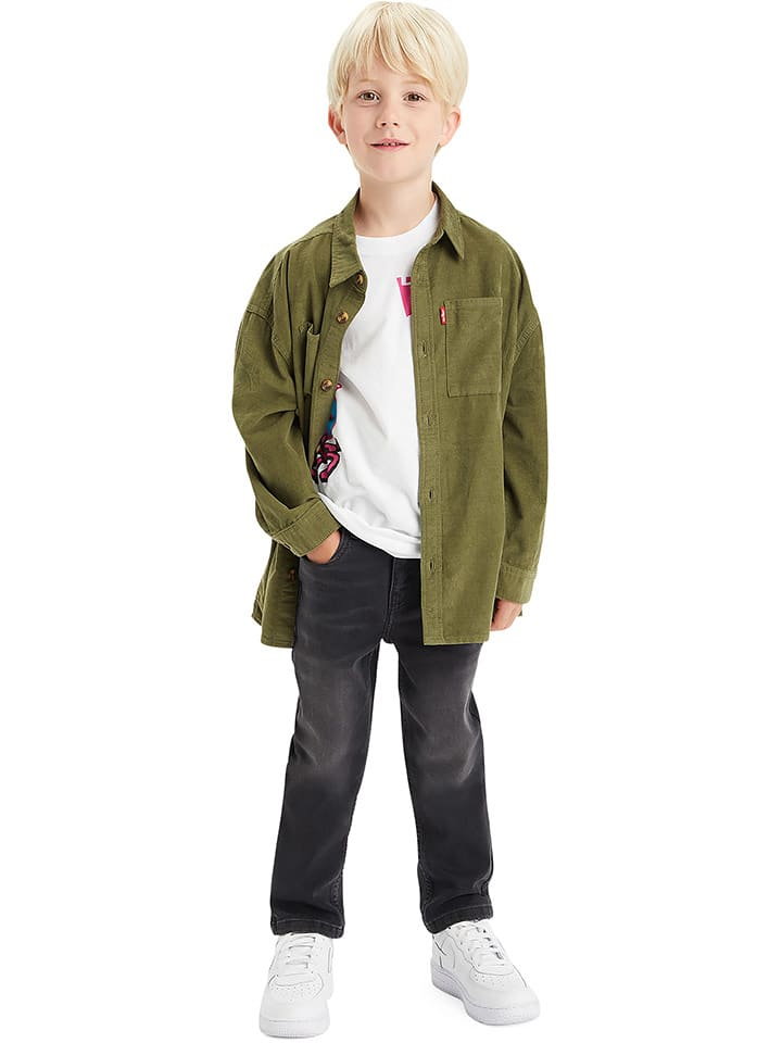 Levi's Kids Dżinsy "511" - Regular fit - w kolorze antracytowym