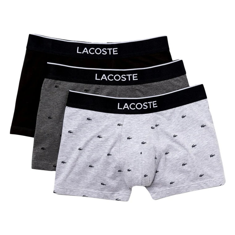 Męskie Bokserki 3-Pack 5H3411 Lacoste