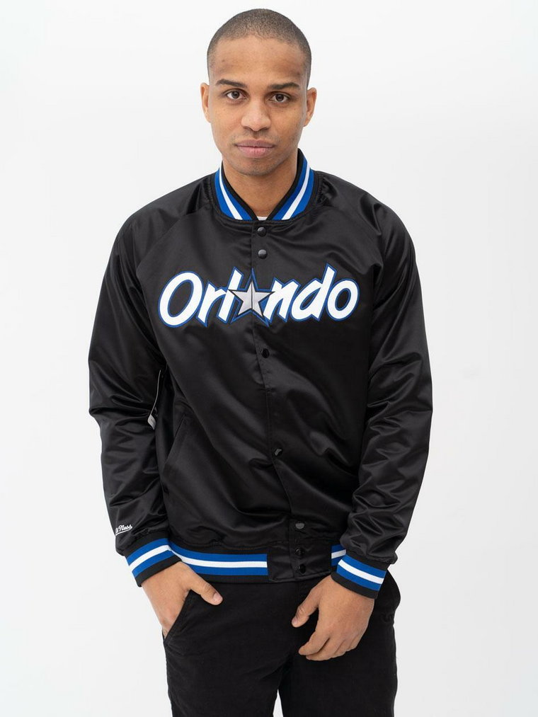 Kurtka Baseballowa Mitchell & Ness NBA Orlando Magic Czarna