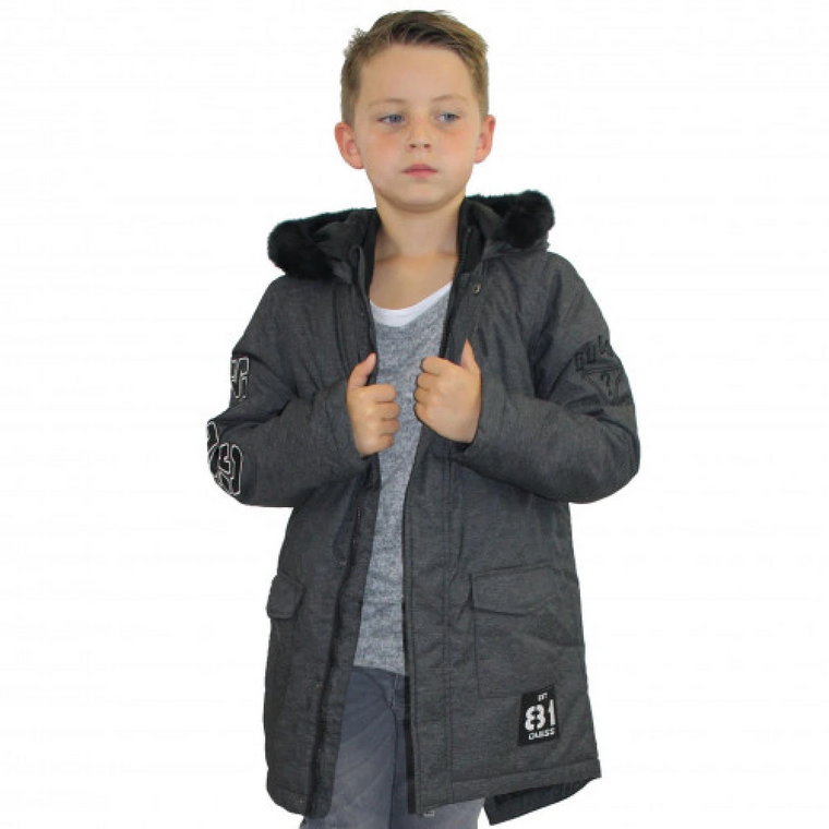 Junior Szara Parka Guess