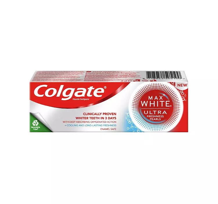 COLGATE MAX WHITE ULTRA FRESHNESS PEARLS PASTA DO ZĘBÓW 50ML