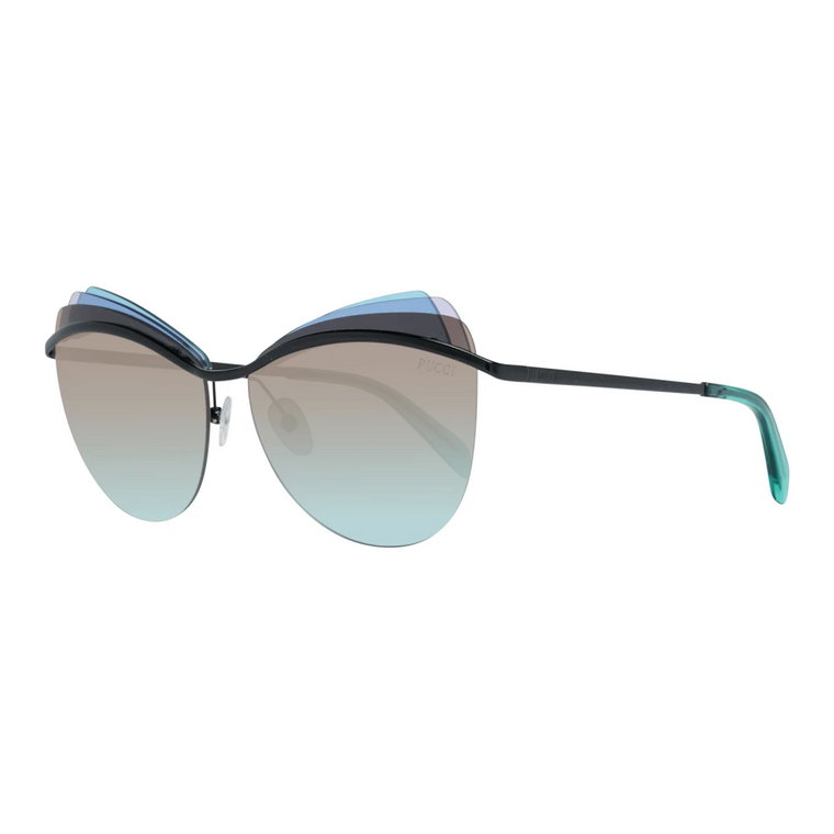 Zielone Okulary Przeciwsłoneczne Cat Eye dla Kobiet Emilio Pucci