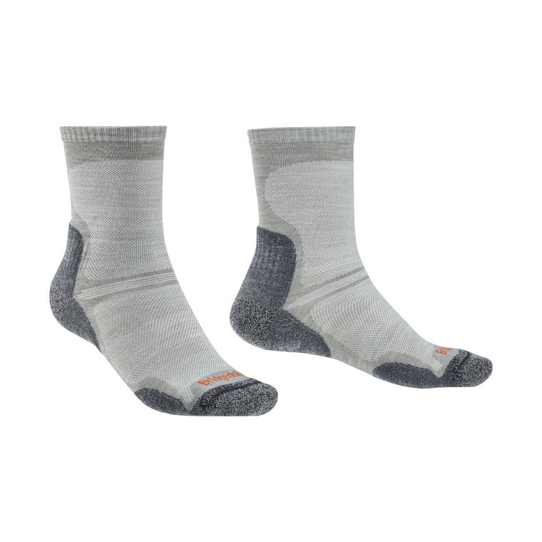 Męskie skarpety sportowe Bridgedale Ultralight T2 Merino Performance gunmetal - 44-47