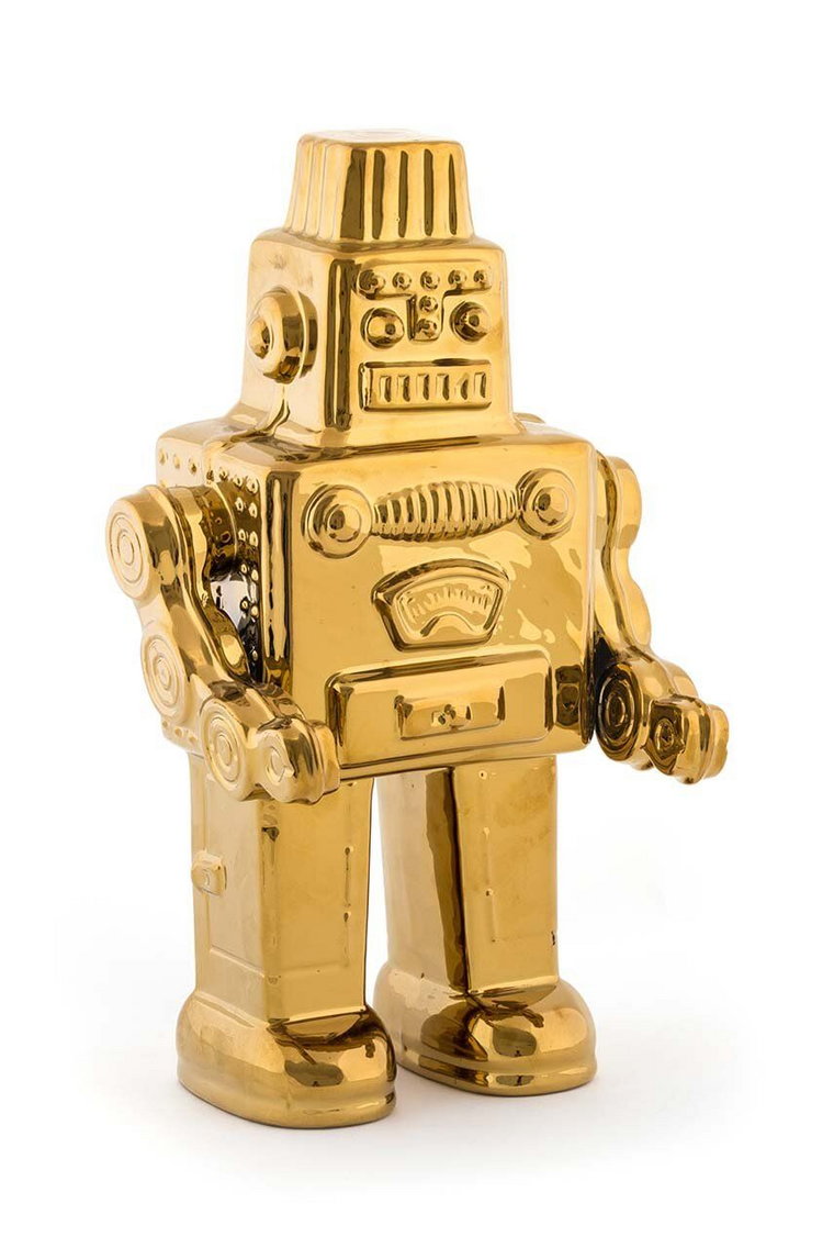 Seletti dekoracja Memorabilia Gold My Robot