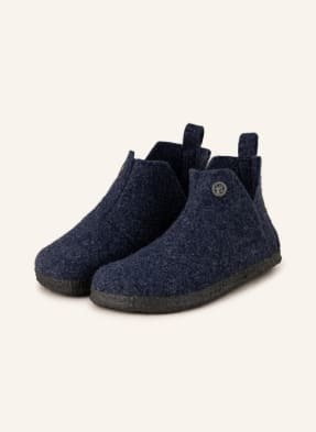 Birkenstock Kapcie Andermatt blau