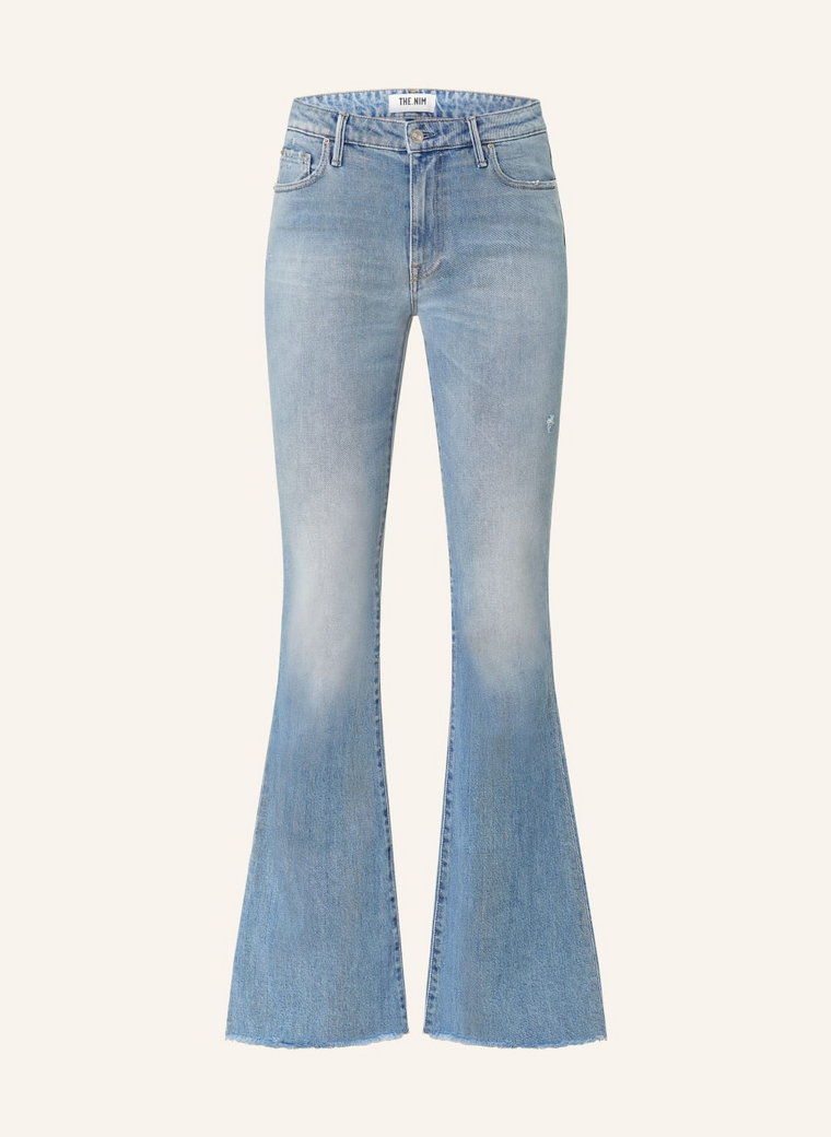 The.Nim Standard Jeansy Flare Kylie blau